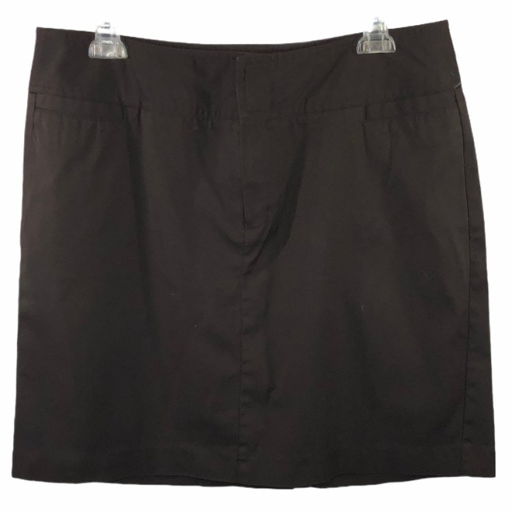 Mossimo Brown A-Line Skirt